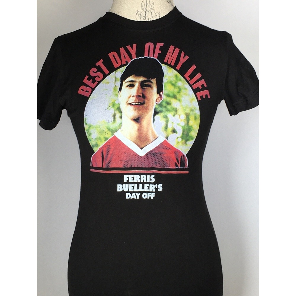 Ferris Bueller's Day Off Cameron Best Day Of My Life Tee T-Shirt Women's SMALL